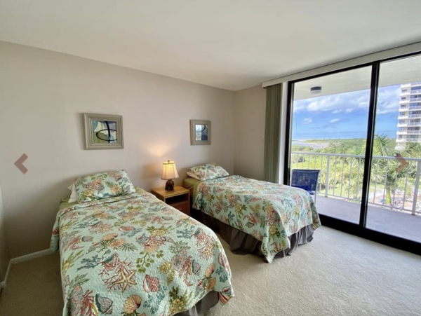 Marco Island Beachfront Condo Views Large Balcony